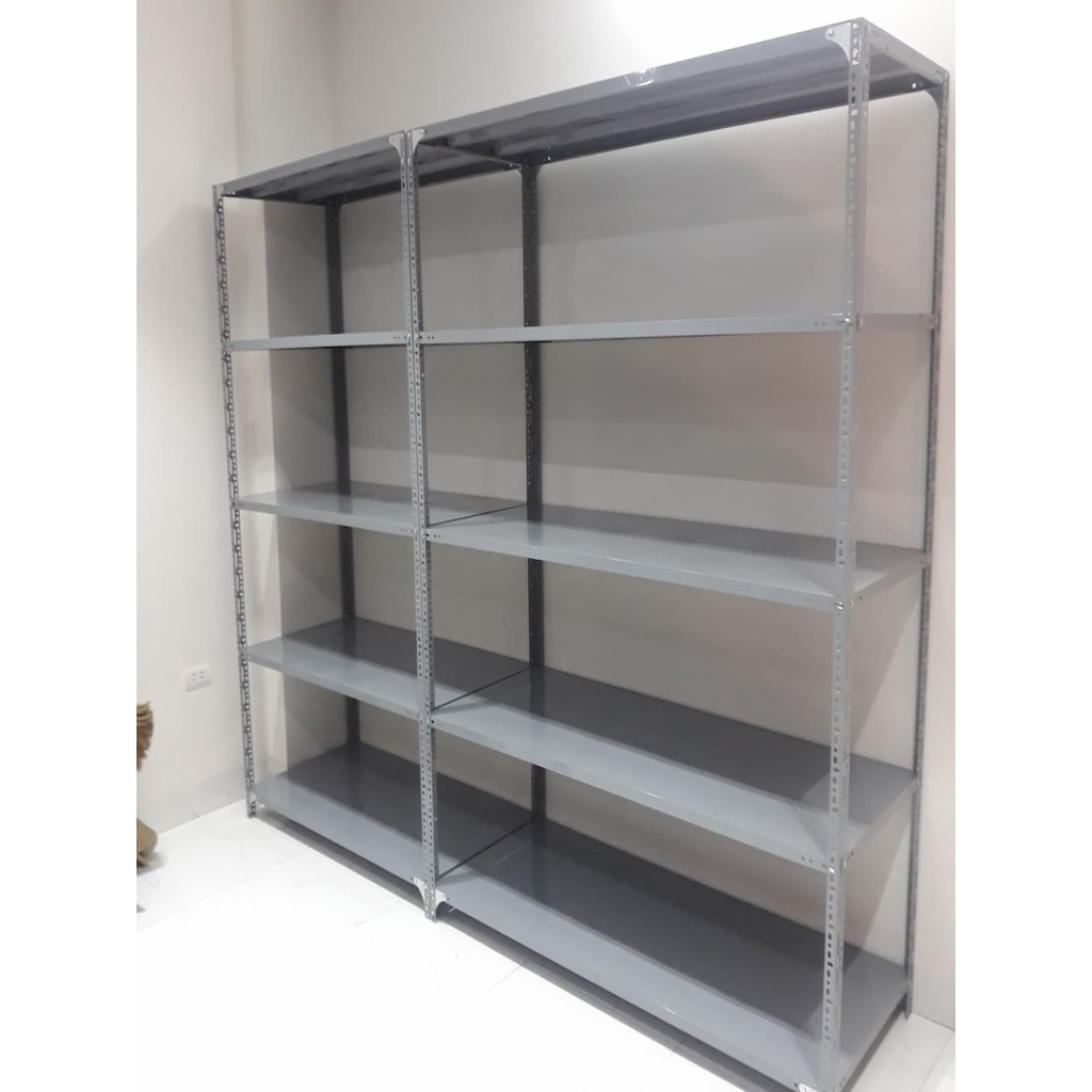 Kệ sắt V lỗ đựng đồ lắp ghép: Dài 1m2 x rộng 30 x cao 1m8 x 5 tầng