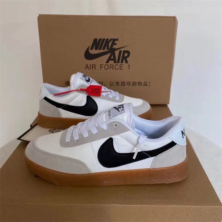 Giày Thể Thao Cao Su Màu Trắng Cổ Thấp In Chữ Killshot 2 co Phong Cách retro Cho Nam Và Nữ