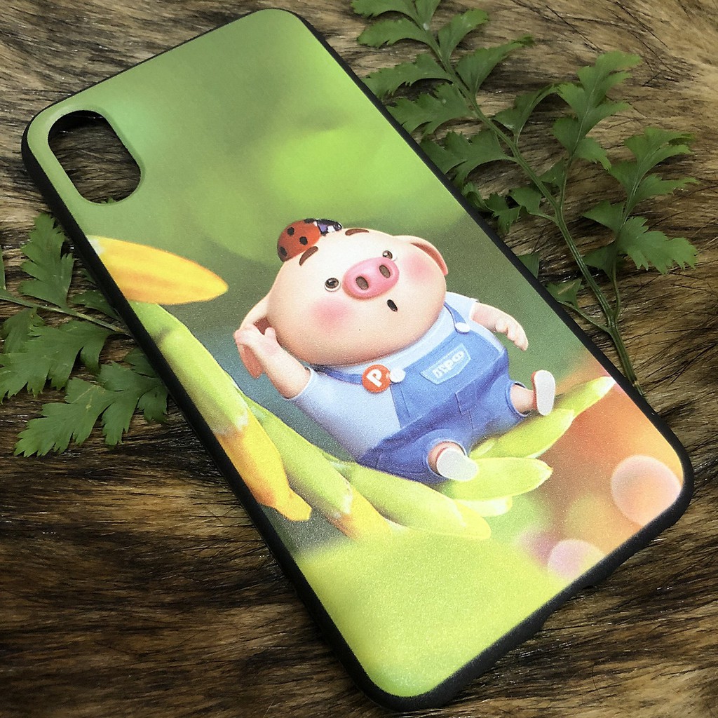 Ốp Dẻo Hình Chú Heo Dành Cho IphoneXMẫu 5