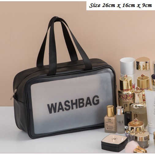 Túi đựng mỹ phẩm, đồ trang điểm trong suốt chống nước Wash Bag DMP65