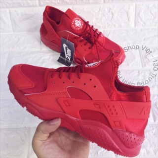 Giày thể thao Huarache full đỏ size 36-39