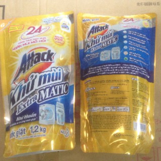 Nước Giặt Attack Khử Mùi Extra Matic 1 ký 2