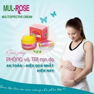 Kem Mul rose trị rạn cho mẹ bầu