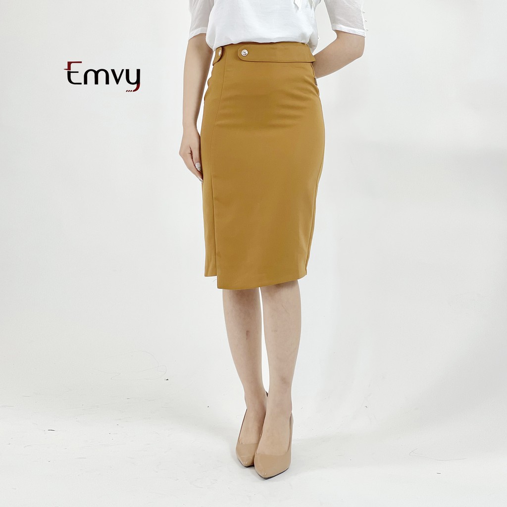 Chân váy bút chì cách điệu Emvy - CV1