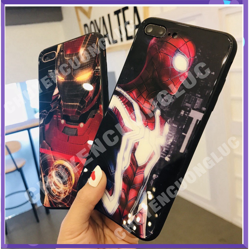 [HOT] Ốp Lưng Kính Cường Lực Iron vs Spider . ... - CCLNB
