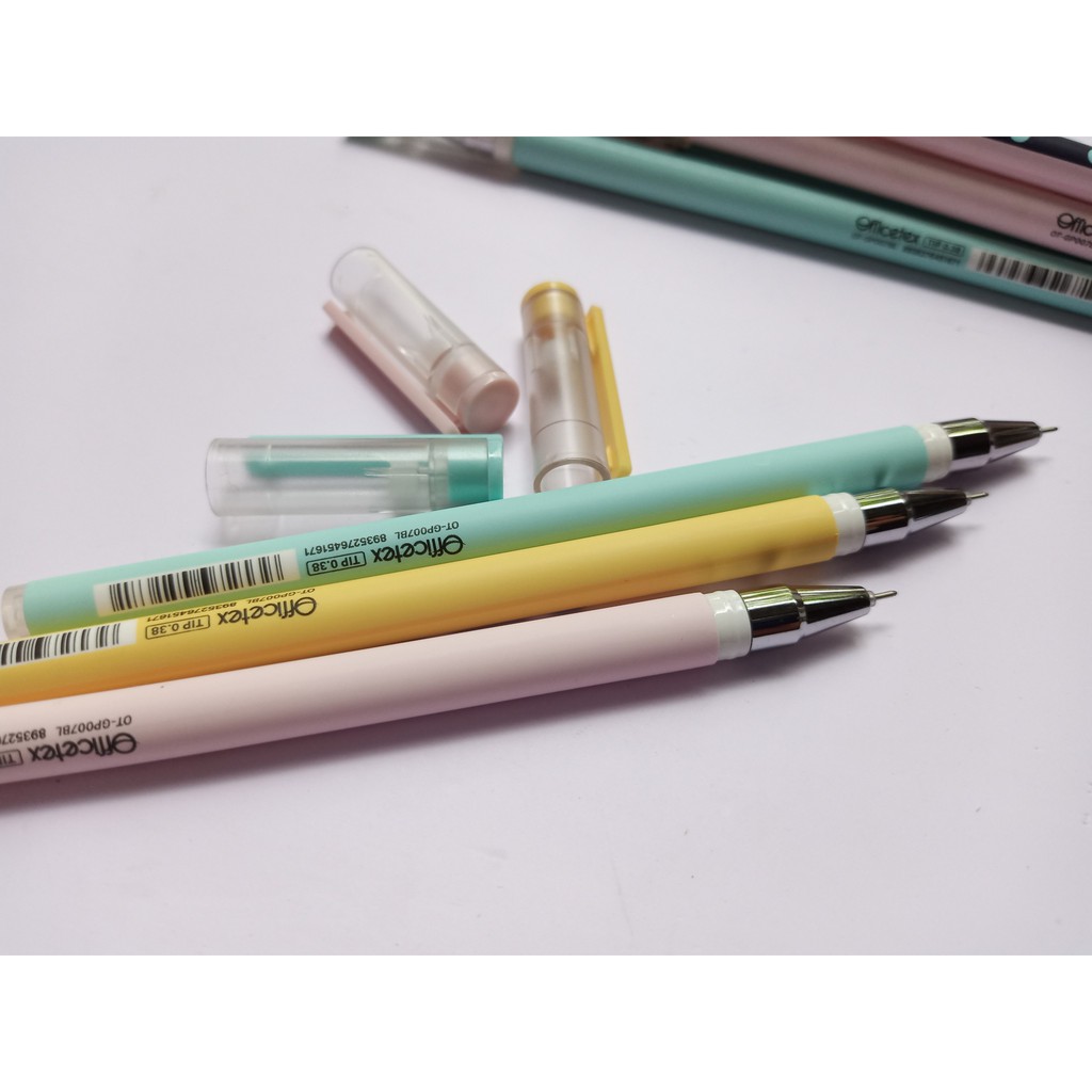 Bút gel nét nhỏ Bitex màu xanh