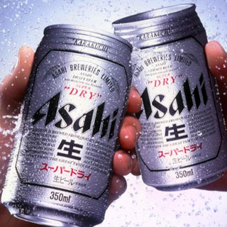 Bia ASAHI SUPER DRY 350ML (BIA NHẬT BẢN)