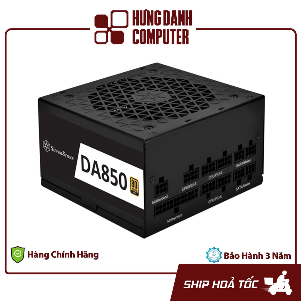 Nguồn Máy Tính Silverstone SST-DA850 850W - Chuẩn 80 Plus Gold