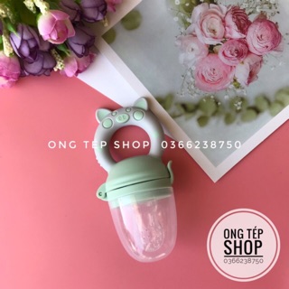 Túi nhai chống hóc cho bé tập ăn dặm