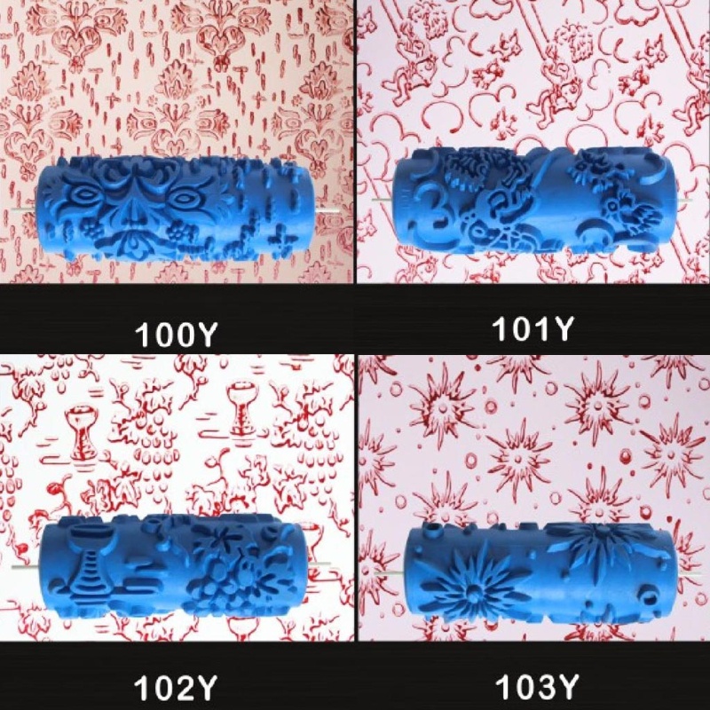 Cây Lăn Sơn Tường Họa Tiết Dập Nổi 5 &quot;025Y