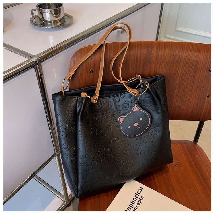 Túi xách công sở thời trang size to kèm stick | BigBuy360 - bigbuy360.vn