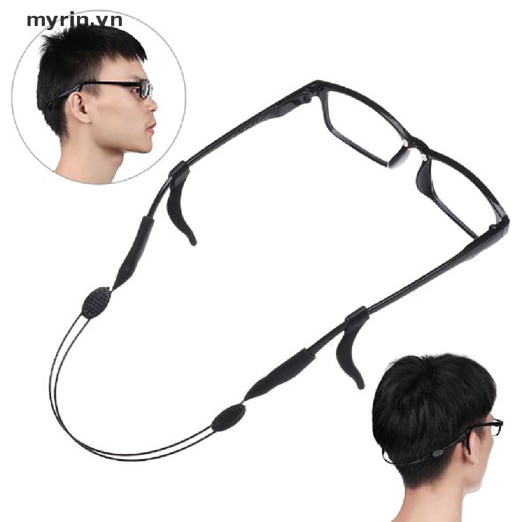 1 Set Dây Đeo Mắt Kính Bằng Silicone Có Thể Tháo Rời