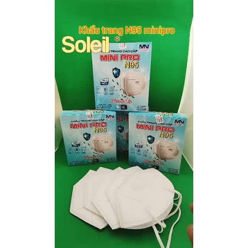 Khẩu trang N95 MINIPRO [ 01 cái ] 6 lớp kháng khuẩn, khẩu trang y tế - soleilshop