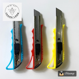 Dao rọc giấy lưỡi dao trổ loại to tặng kèm 1 lưỡi dao trổ 16x3cm