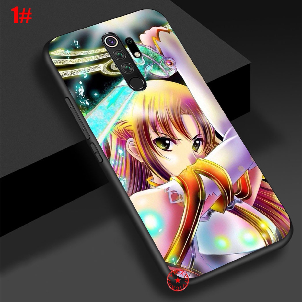 Ốp điện thoại silicon mềm in hình anime Sword Art Online mẫu AC185 cho Xiaomi Redmi Note 8 7 6 5 Pro 5A Prime