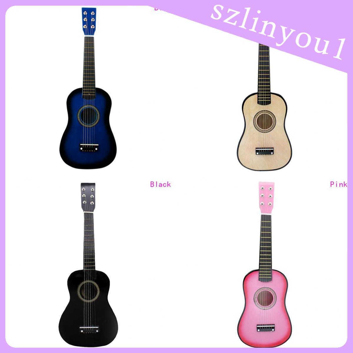 NEW Đàn Guitar Gỗ 6 Dây Mini 23 Inch