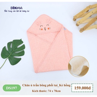 Chăn ủ trần bông phối tai Dokma DS197