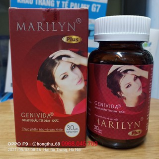 Viên uống Marilyn Plus – Hỗ trợ cải thiện nội tiết tố nữ