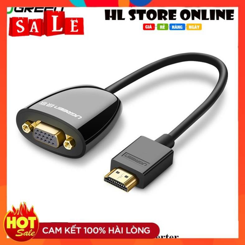 💖 Cáp Chuyển HDMI To VGA - UGREEN 40253 - CHÍNH HÃNG