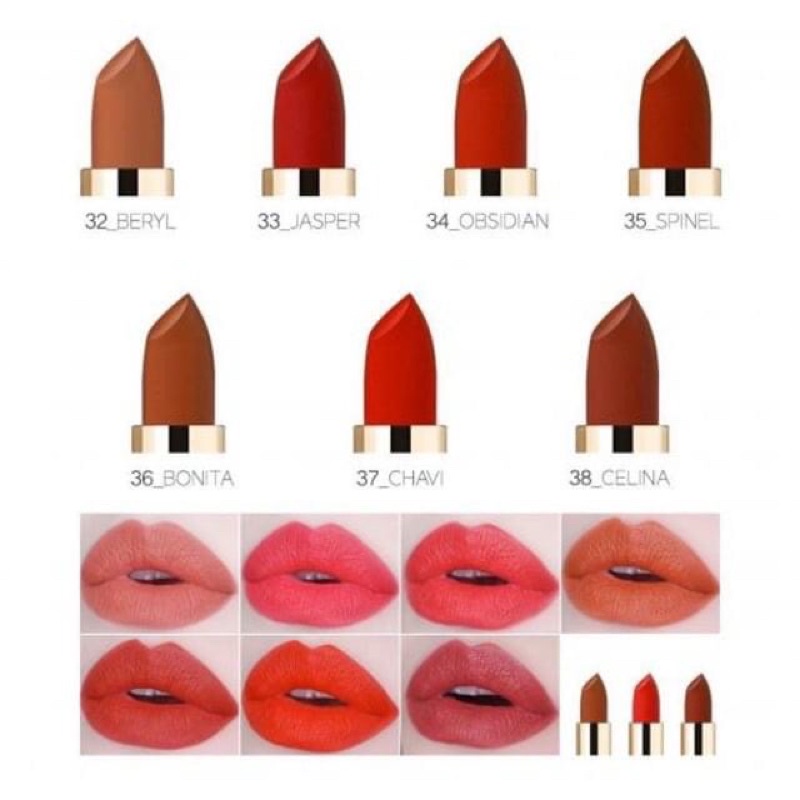 Son lì Ecole Delight Lipstick 2019 ver.2 4g (không kèm vỏ hộp và túi)