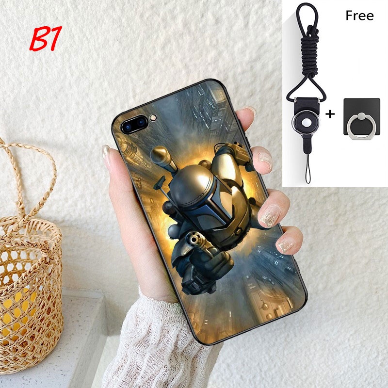 Ốp Điện Thoại In Hình tv Mandalorian Có Dây Đeo Cho TECNO POP 5 LTE 6 Camon 18 16 19 PRO POVA 2 3 Neo Spark Go 2022 7T 8C