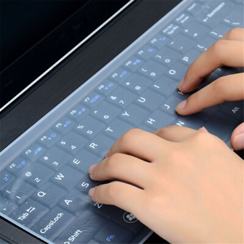 Bọc phủ bảo vệ bàn phím laptop 10-17inch bằng silicon chống nước chống bụi