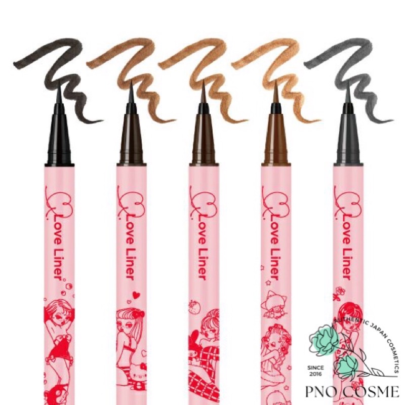 Bút kẻ mắt eyeliner LOVE LINER bản Sanrio - chống nước, chống lem