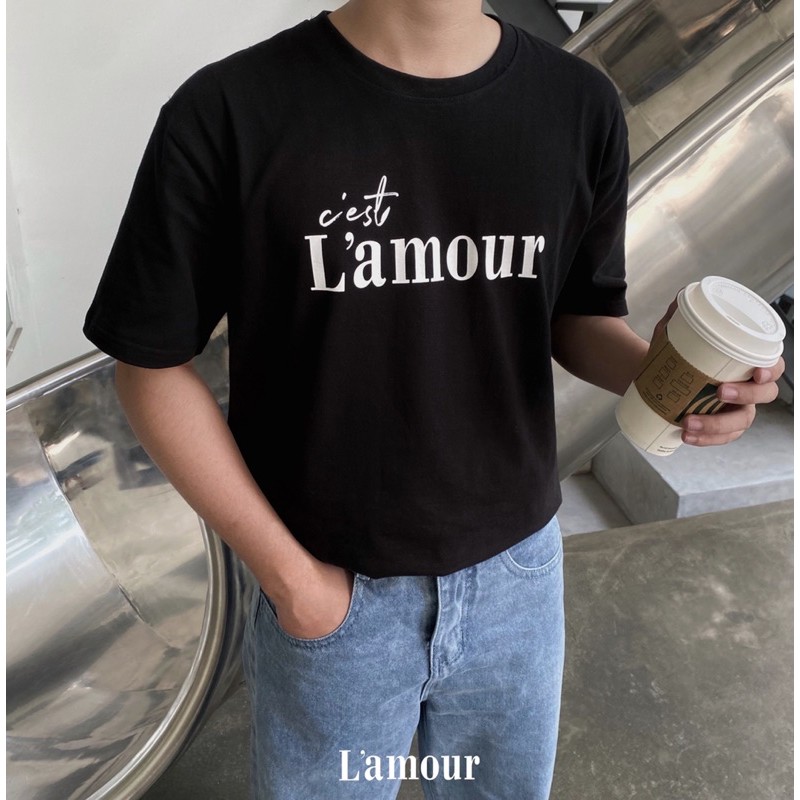 LAMOUR TEE - BLACK COLOR