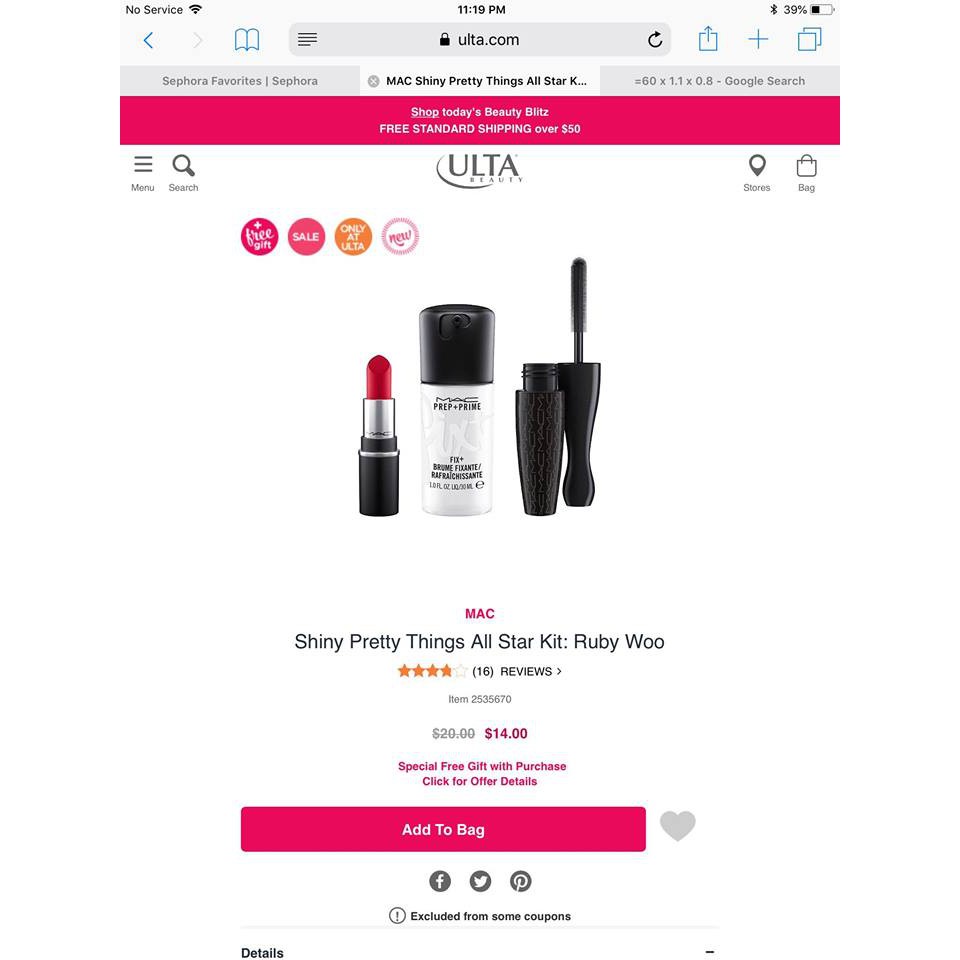 (hàng sẵn ) set Shiny Pretty Things All Star Kit: Ruby Woo | BigBuy360 - bigbuy360.vn