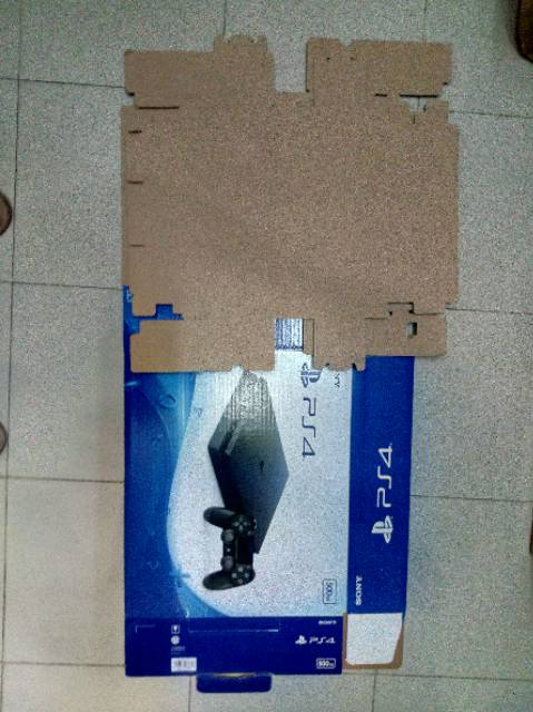 Hộp Cardboard Ps4 Slim Fat / Slim Box Ps 4 + Inner