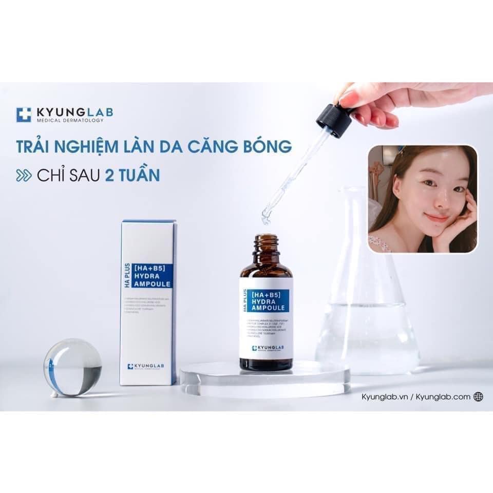 Serum KYUNGLAB HA PLUS [ HA + B5 ] HYDRA AMPOULE 50ml - ALISA