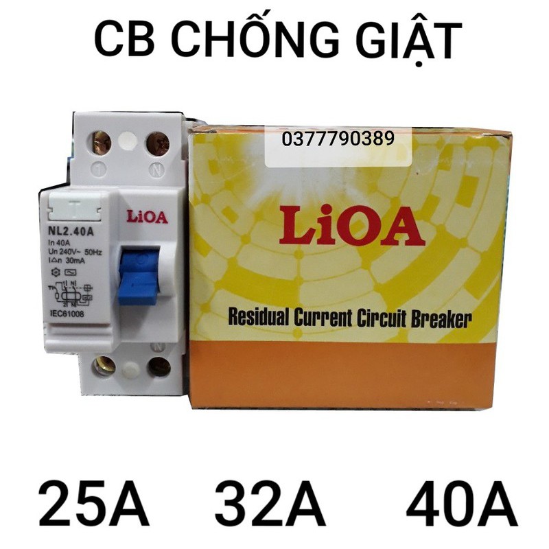 aptomat chống giật - lioa