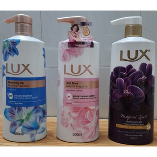 Sữa Tắm LUX (có đủ 3 màu) Thái Lan chai 500ml