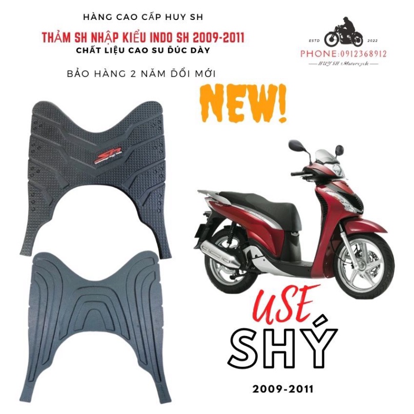 Thảm Lót Sàn Chân Sh ý 2009 - 2012 Kiểu indo siêu xịn dày