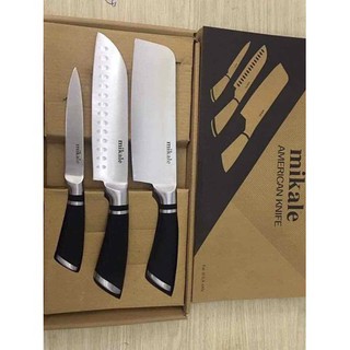Bộ dao nhà bếp Mikale Nhật Bản 3 dao