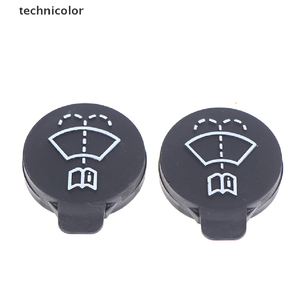 2 Nắp Đậy Bình Nước Rửa Kính Chắn Gió Xe Hơi technicolor