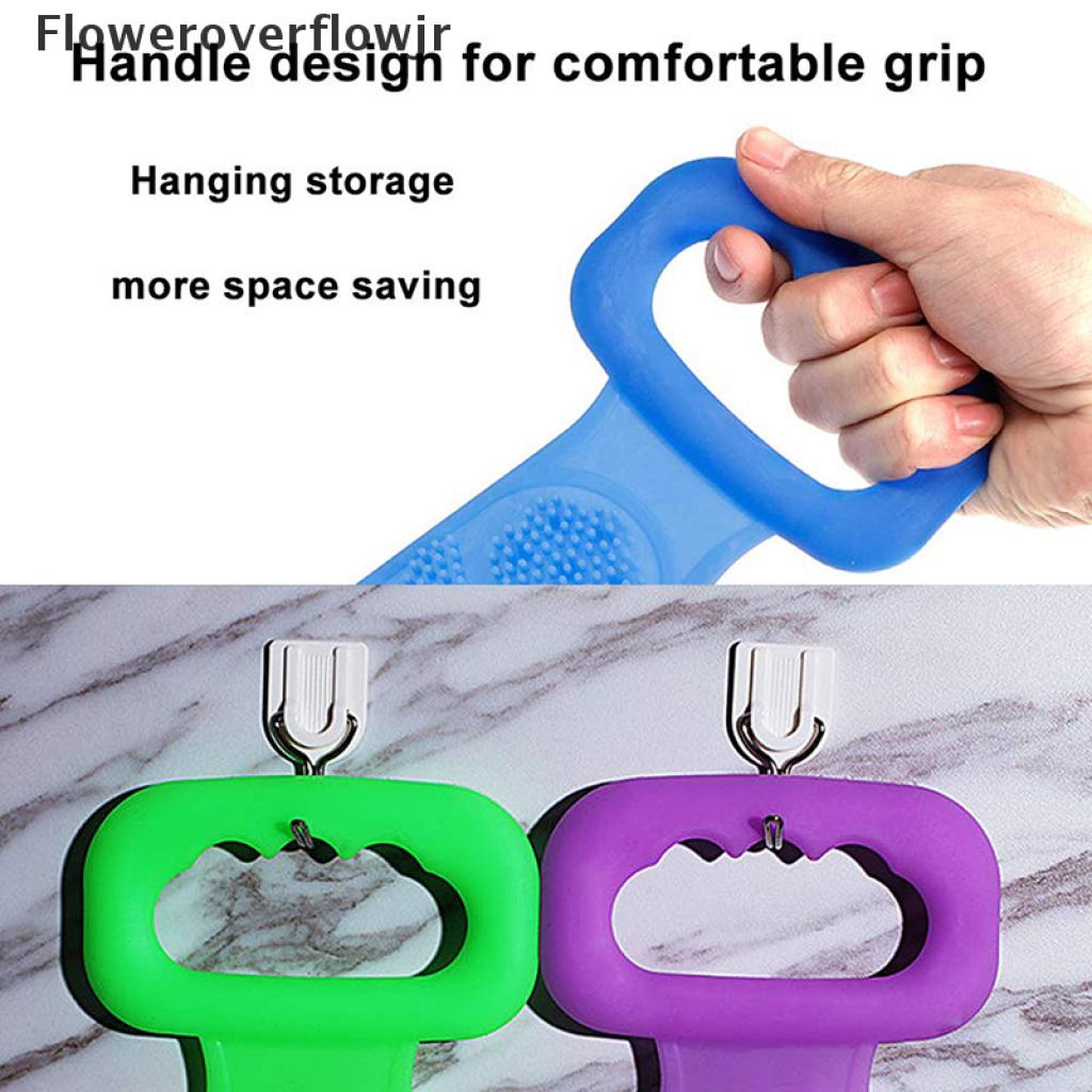 Bàn Chải Silicone Chà Lưng Massage Cơ Thể Khi Tắm