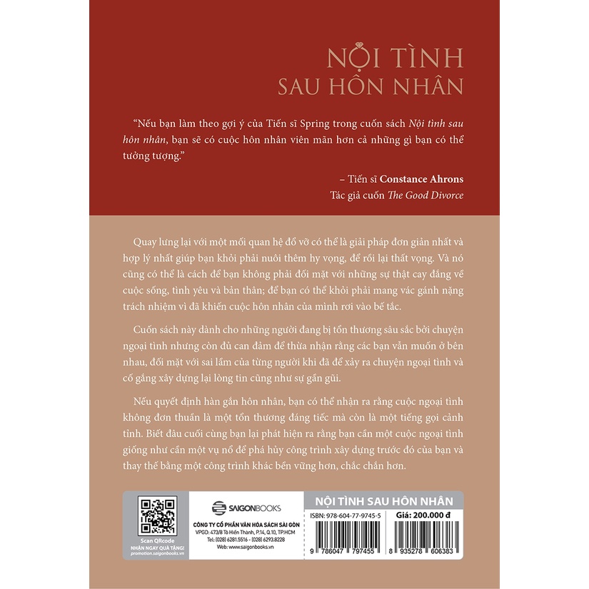Sách Nội Tình Sau Hôn Nhân