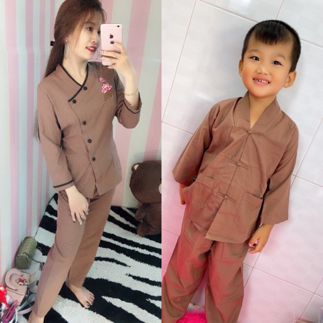 Đồ lam đi chùa # mẹ và bé GIÁ RẺ VÔ ĐỊCH