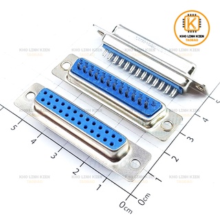DB25 Đực Thẳng, Cái Thẳng Cổng DB 25 Chân