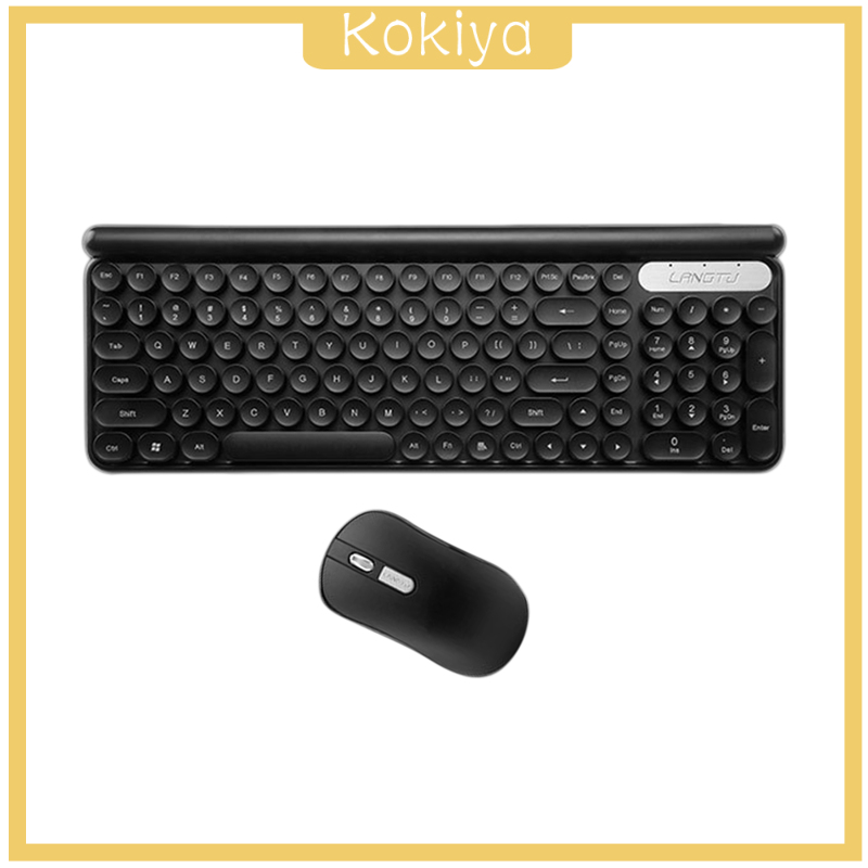 Bộ Bàn Phím + Chuột Không Dây Kokaya 2.4g Màu Xanh Lá 01 | BigBuy360 - bigbuy360.vn