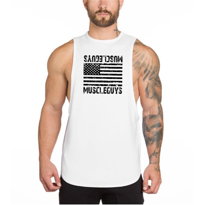 Áo Ba Lỗ Tập Gym / Thể Hình Thời Trang Mới Cho Nam