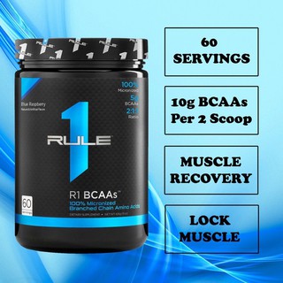 [SALE 7%] Phục Hồi Cơ Tăng Sức Bền | Rule 1 BCAAs (60 Lần Dùng)