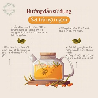 SET TRÀ AN THẦN NGỦ NGON