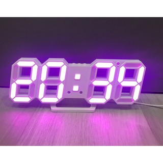 Đồng hồ LED 3D treo tường, để bàn thông minh TN828 Smart Clock - Bảo hành 18 tháng - Trang trí decor vintage căn phòng