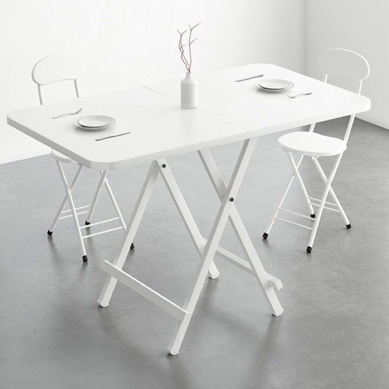 Combo 1 bàn ăn siêu gấp gọn kèm 6 ghế thông minh | BigBuy360 - bigbuy360.vn