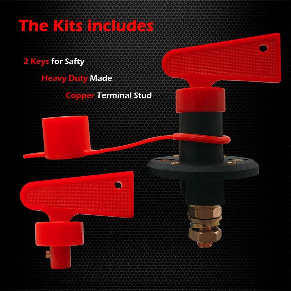 MYRONGVN Bộ Công Tắc Nguồn Pin Cho Xe Hơi / Tàu Thuyền / RV