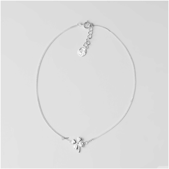 Lắc chân bạc 925 Clover - Shimmer Silver