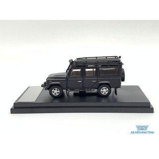 Xe Mô Hình Land Rover Defender 1:64 Master ( ĐEN NHÁM )