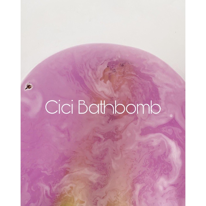 Bom tắm hoa hồng (Rose Bath Bomb)